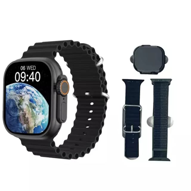 BML Ultra Max Smart Watch Gold Green - Dual Strap