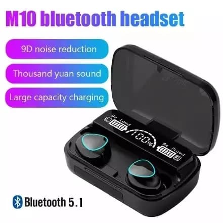 M10 Bluetooth Earbuds